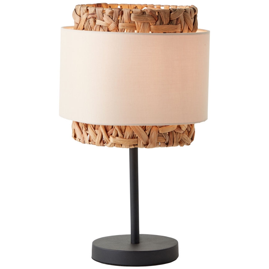 Brilliant - Lampa stołowa WATERLILLY 1xE27/60W/230V kremowa
