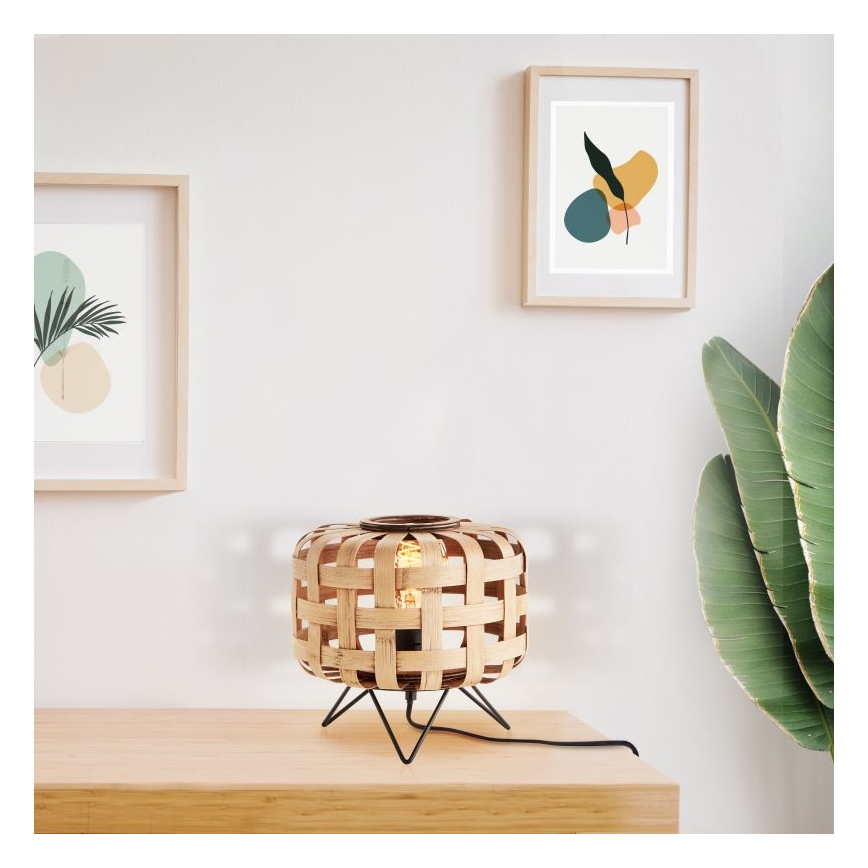 Brilliant - Lampa stołowa WOODLINE 1xE27/40W/230V bambus