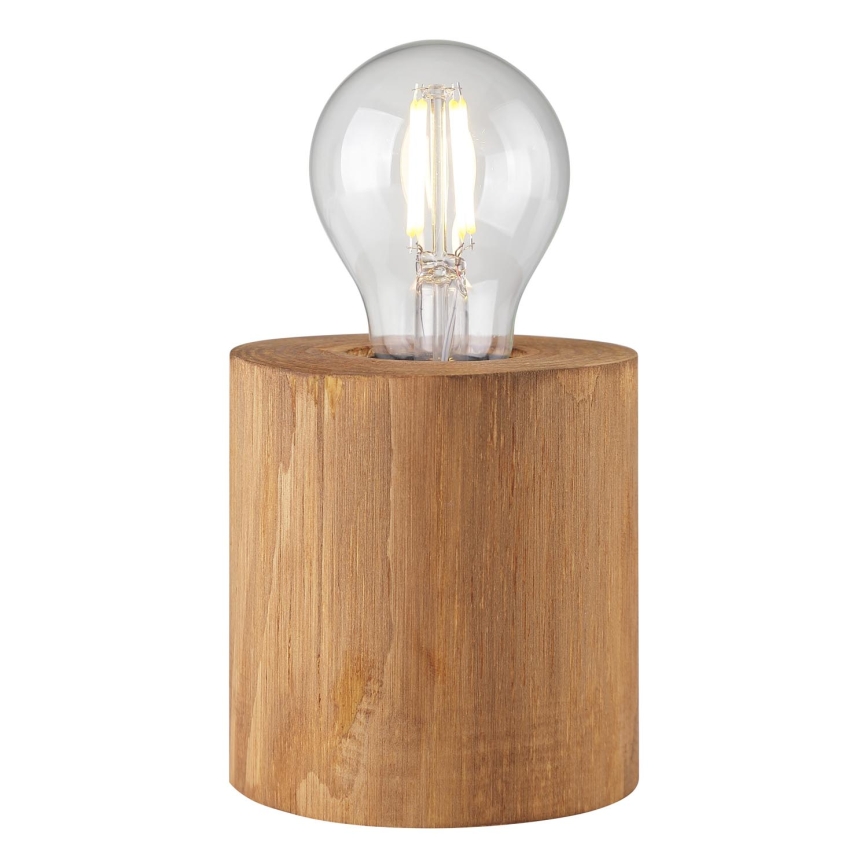 Brilliant - Lampa stołowa WOODRA 1xE27/20W/230V sosna