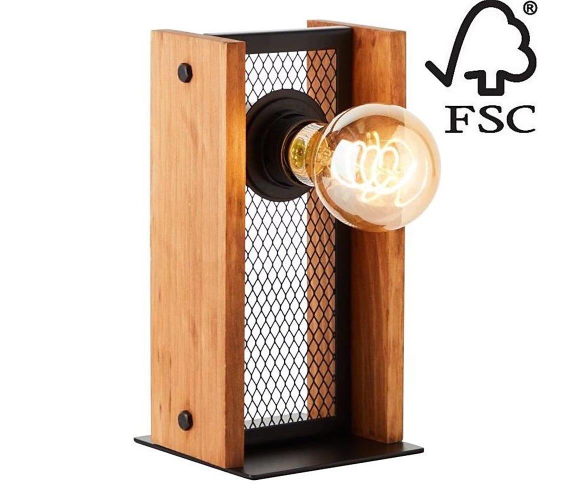 Brilliant - Lampa stołowa CALANDRA 1xE27/42W/230V - FSC certyfikowano