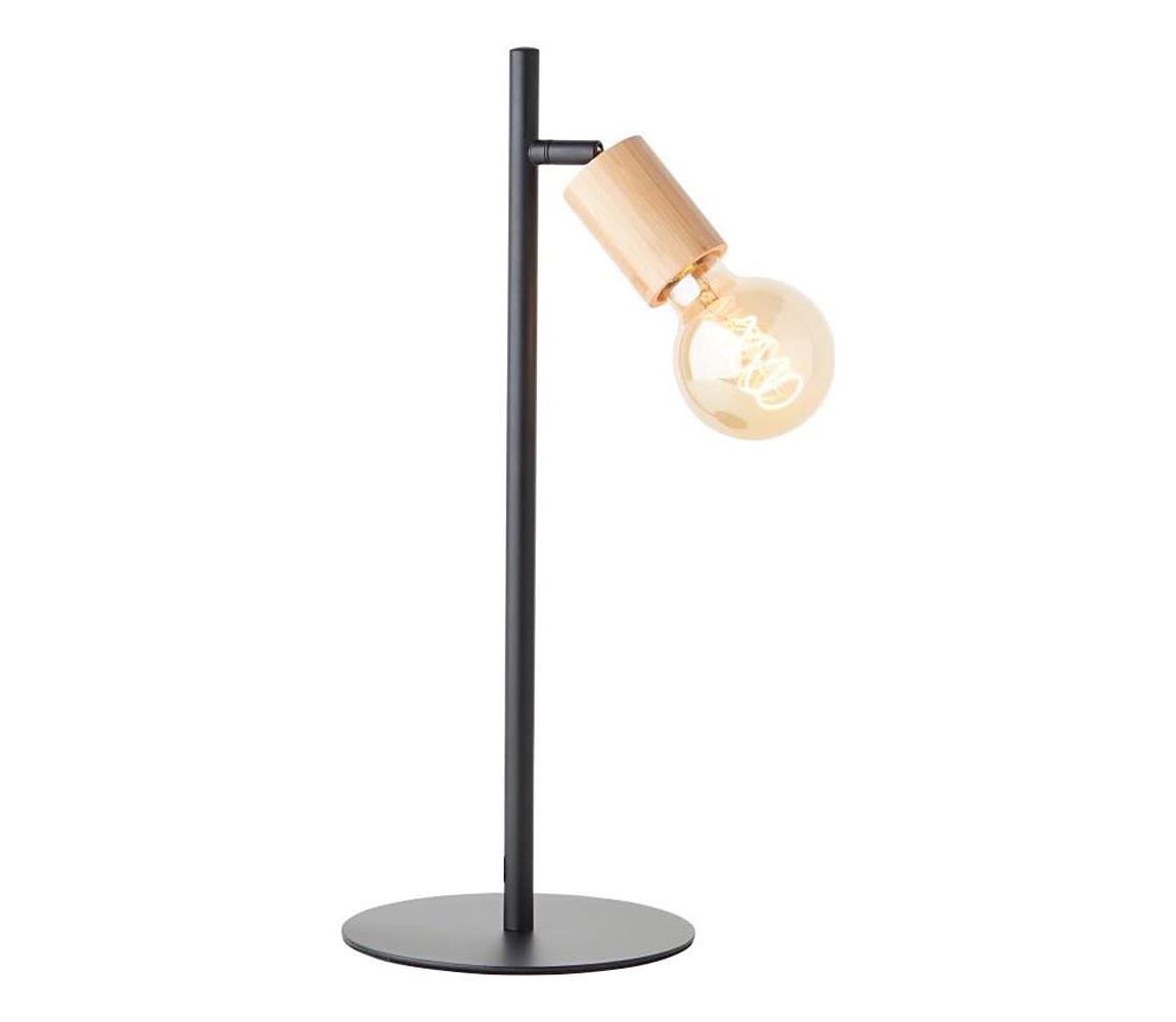 Brilliant - Lampa stołowa TIFFANY 1xE27/28W/230V bambus