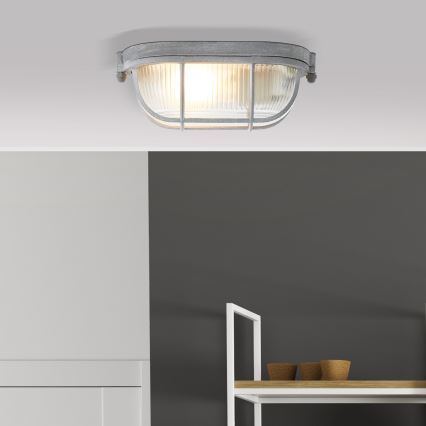 Brilliant - Lampa sufitowa BOBBI 1xE27/40W/230V szara