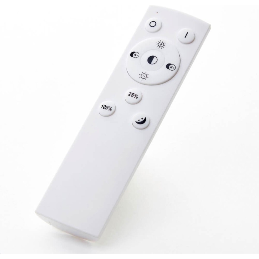 Brilliant - Lampa sufitowa LED AYDIN 34W 230V, czarna, 3000-6500K, z pilotem