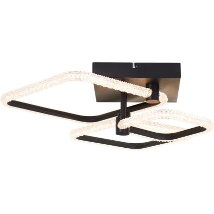 Brilliant - Lampa sufitowa LED AYDIN 30W/230V 3000-6500K czarna + pilot zdalnego sterowania