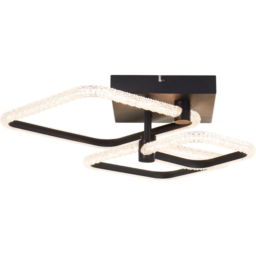 Brilliant - Lampa sufitowa LED AYDIN 30W/230V 3000-6500K czarna + pilot zdalnego sterowania