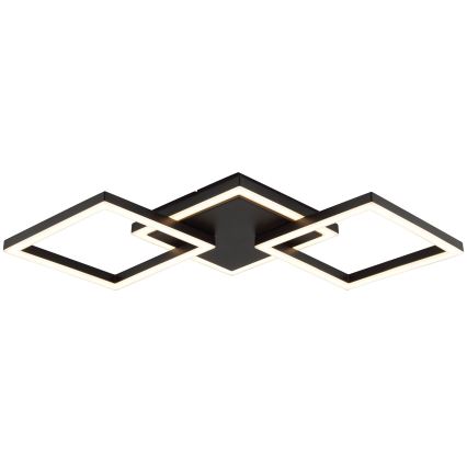 Brilliant - Lampa sufitowa LED JORVIC LED/21W/230V 28x61,5 cm czarna