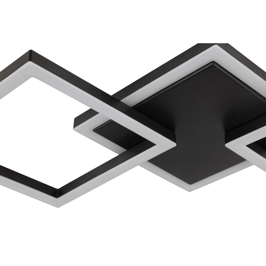 Brilliant - Lampa sufitowa LED JORVIC LED/21W/230V 28x61,5 cm czarna