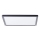 Brilliant - Lampa sufitowa LED MILTON LED/18W/230V 29,3x29,3 cm czarna