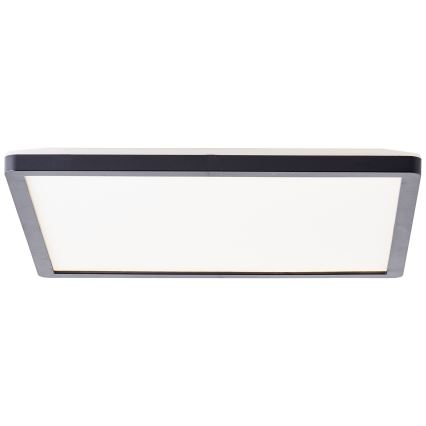 Brilliant - Lampa sufitowa LED MILTON LED/18W/230V 29,3x29,3 cm czarna