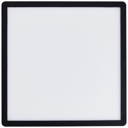 Brilliant - Lampa sufitowa LED MILTON LED/18W/230V 29,3x29,3 cm czarna
