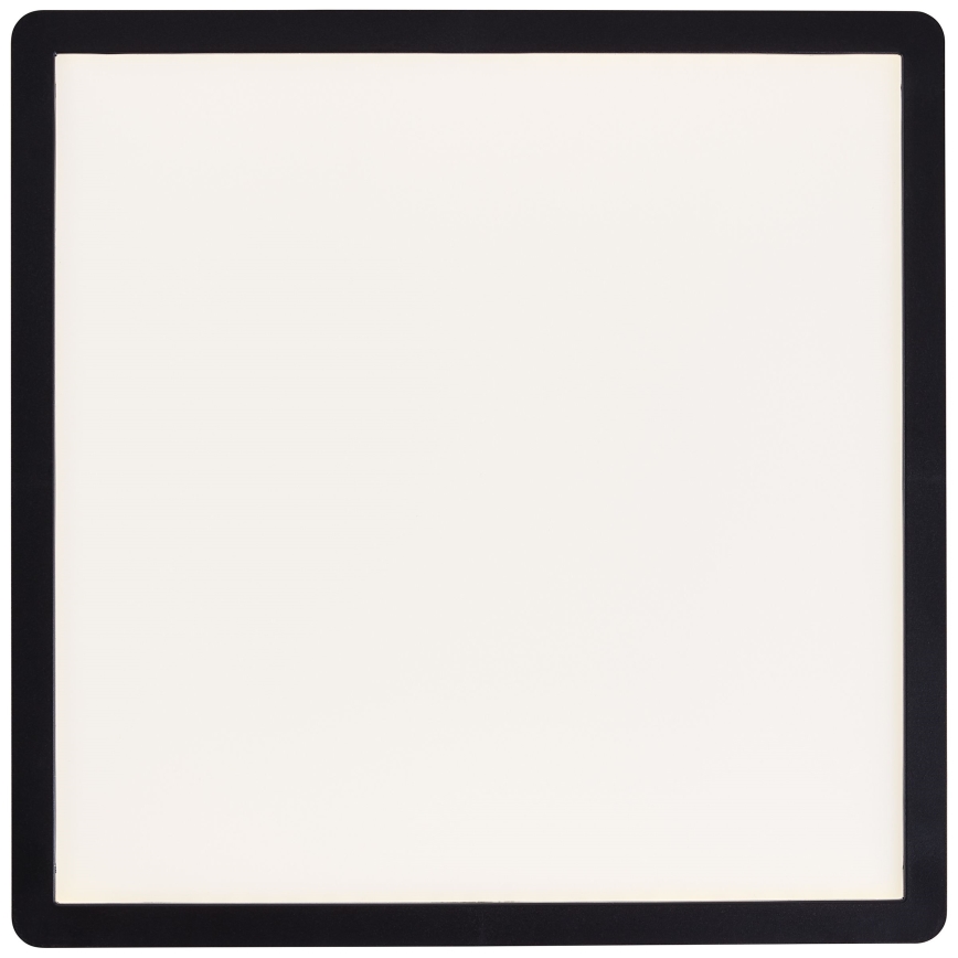 Brilliant - Lampa sufitowa LED MILTON LED/18W/230V 29,3x29,3 cm czarna