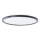 Brilliant - Lampa sufitowa LED MILTON LED/18W/230V Ø 29,3 cm czarna