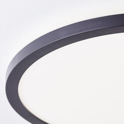 Brilliant - Lampa sufitowa LED MILTON LED/18W/230V Ø 29,3 cm czarna