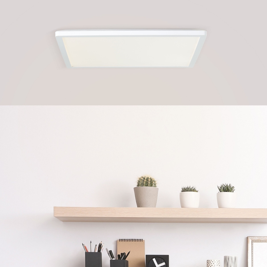 Brilliant - Lampa sufitowa LED MILTON LED/24W/230V 42x42 cm biała