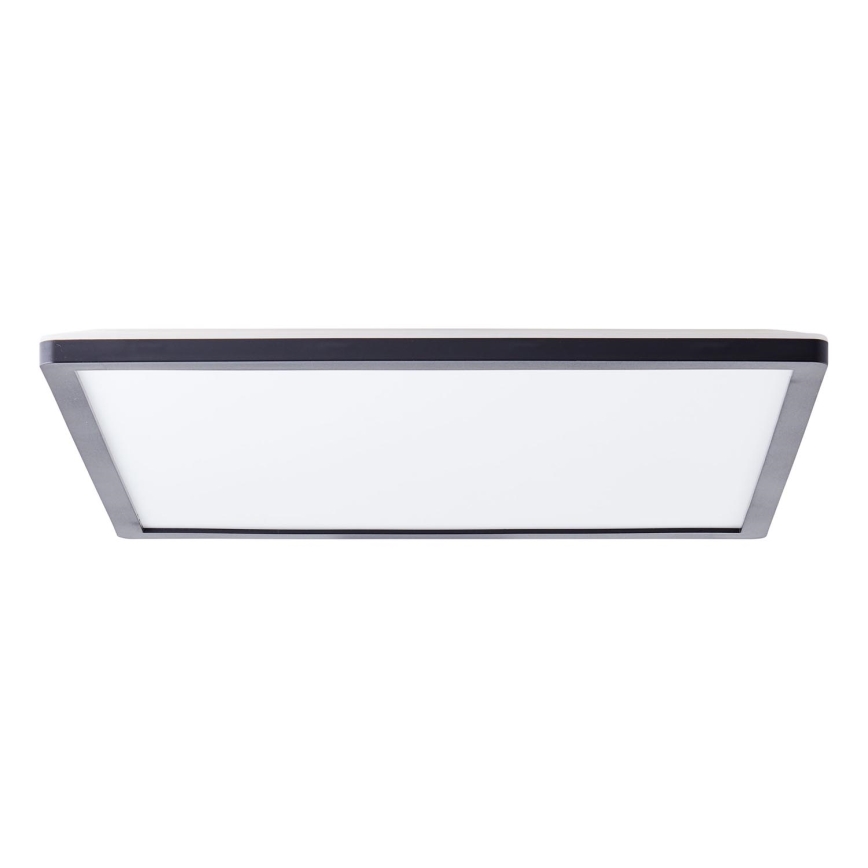 Brilliant - Lampa sufitowa LED MILTON LED/24W/230V 42x42 cm czarna