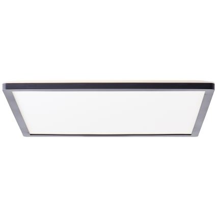 Brilliant - Lampa sufitowa LED MILTON LED/24W/230V 42x42 cm czarna