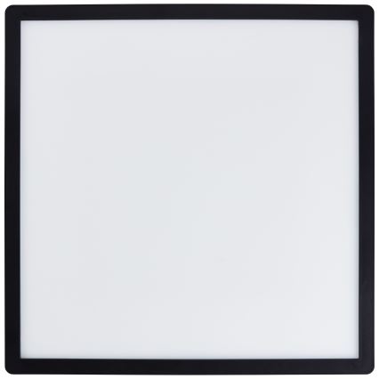 Brilliant - Lampa sufitowa LED MILTON LED/24W/230V 42x42 cm czarna