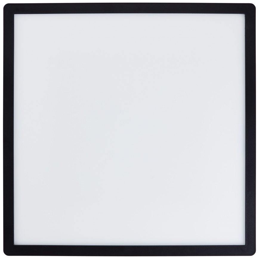 Brilliant - Lampa sufitowa LED MILTON LED/24W/230V 42x42 cm czarna