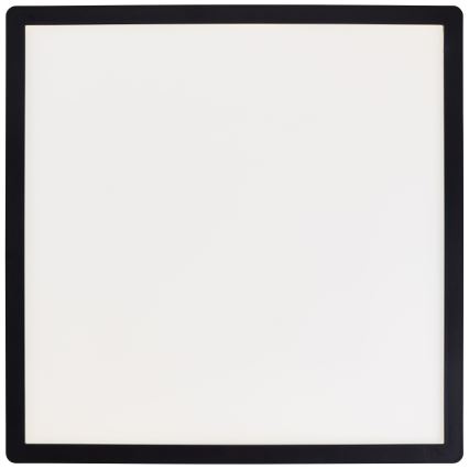 Brilliant - Lampa sufitowa LED MILTON LED/24W/230V 42x42 cm czarna