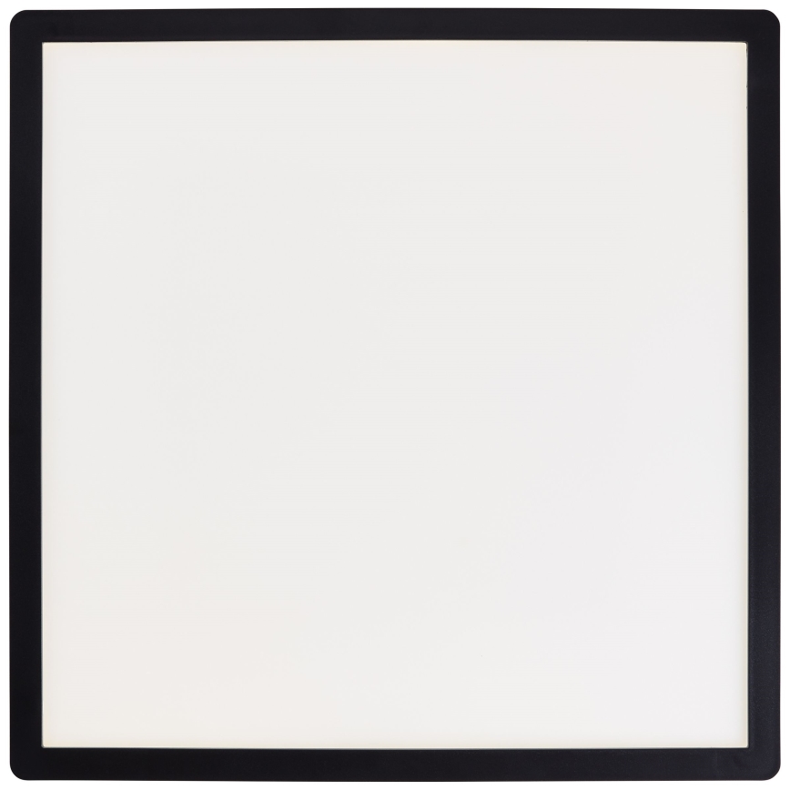 Brilliant - Lampa sufitowa LED MILTON LED/24W/230V 42x42 cm czarna
