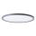 Brilliant - Lampa sufitowa LED MILTON LED/24W/230V śr. 42 cm czarna
