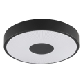 Brilliant - Lampa sufitowa LED RAKIN, 18 W, 230 V, Ø 33,5 cm, czarna
