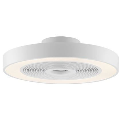 Brilliant - LED RGBW ściemnialna oprawa sufitowa z wentylatorem CATANIA LED/37W/230V 2700-6500K śr. 48,6 cm biała + pilot
