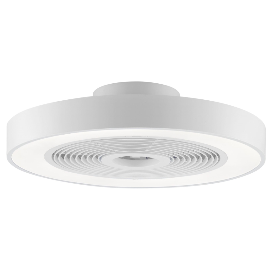 Brilliant - LED RGBW ściemnialna oprawa sufitowa z wentylatorem CATANIA LED/37W/230V 2700-6500K śr. 48,6 cm biała + pilot