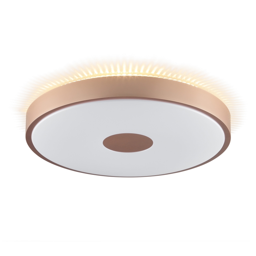 Brilliant - Lampa sufitowa LED TAVIS LED/24W/230V śr. 44,5 cm różowo-złota