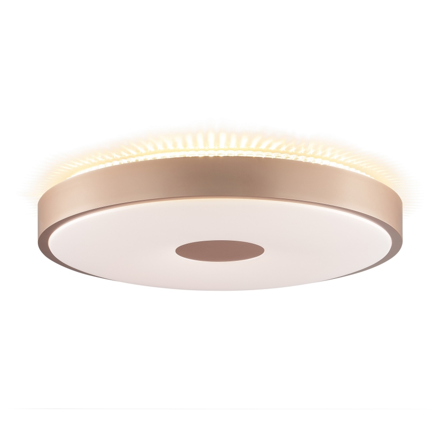 Brilliant - Lampa sufitowa LED TAVIS LED/24W/230V śr. 44,5 cm różowo-złota