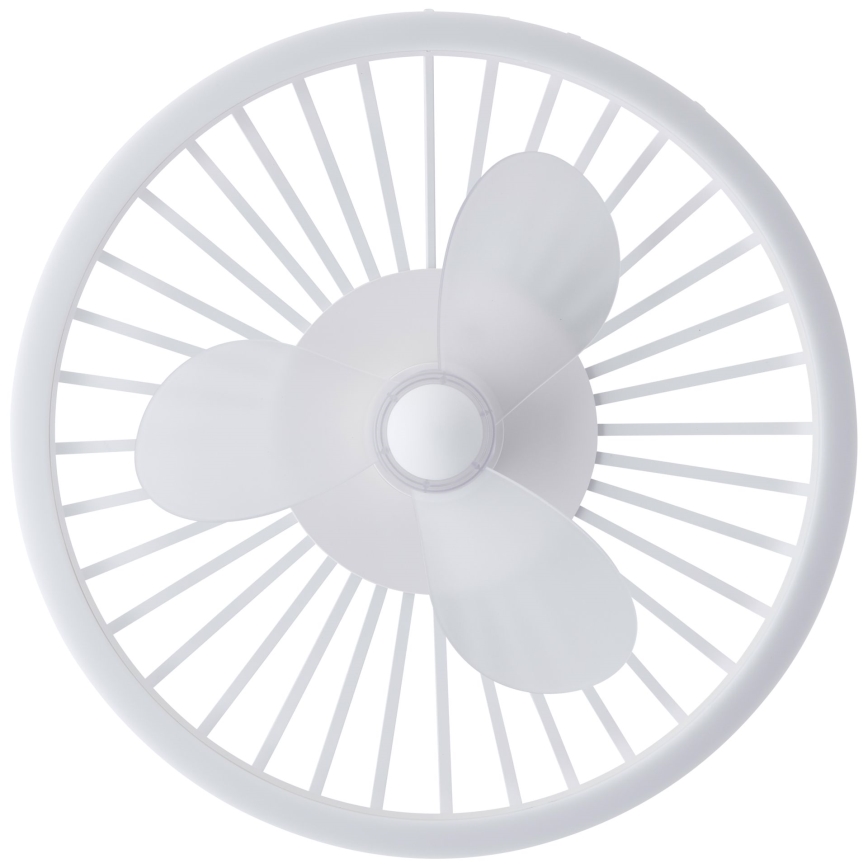 Brilliant - Lampa sufitowa LED ściemnialna z wentylatorem CAPO LED/36W/230V 2700-6500K Ø 48 cm biała + pilot zdalnego sterowania