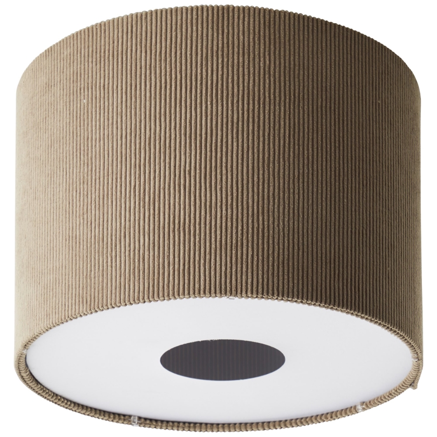 Brilliant - Lampa sufitowa TONY 1xE27/20W/230V śr. 35 cm brązowa