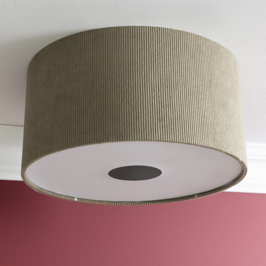 Brilliant - Lampa sufitowa TONY 1xE27/20W/230V śr. 45 cm brązowa
