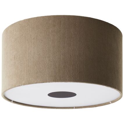 Brilliant - Lampa sufitowa TONY 1xE27/20W/230V śr. 45 cm brązowa