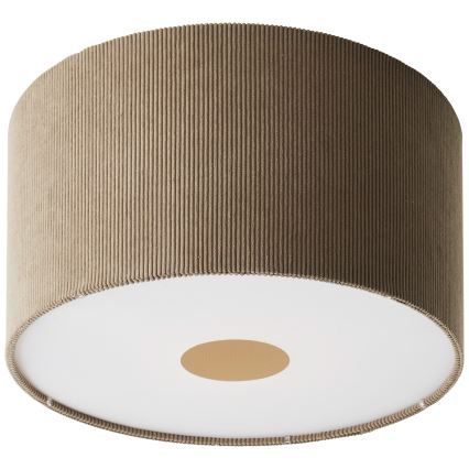 Brilliant - Lampa sufitowa TONY 1xE27/20W/230V śr. 45 cm brązowa