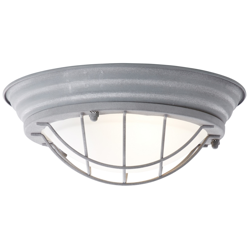 Brilliant - Lampa sufitowa TYPHOON 1xE27/30W/230V Ø 29 cm, szara