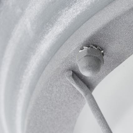 Brilliant - Lampa sufitowa TYPHOON 1xE27/30W/230V Ø 29 cm, szara