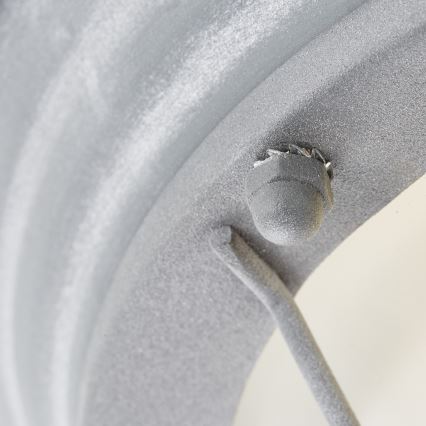 Brilliant - Lampa sufitowa TYPHOON 1xE27/30W/230V Ø 29 cm, szara