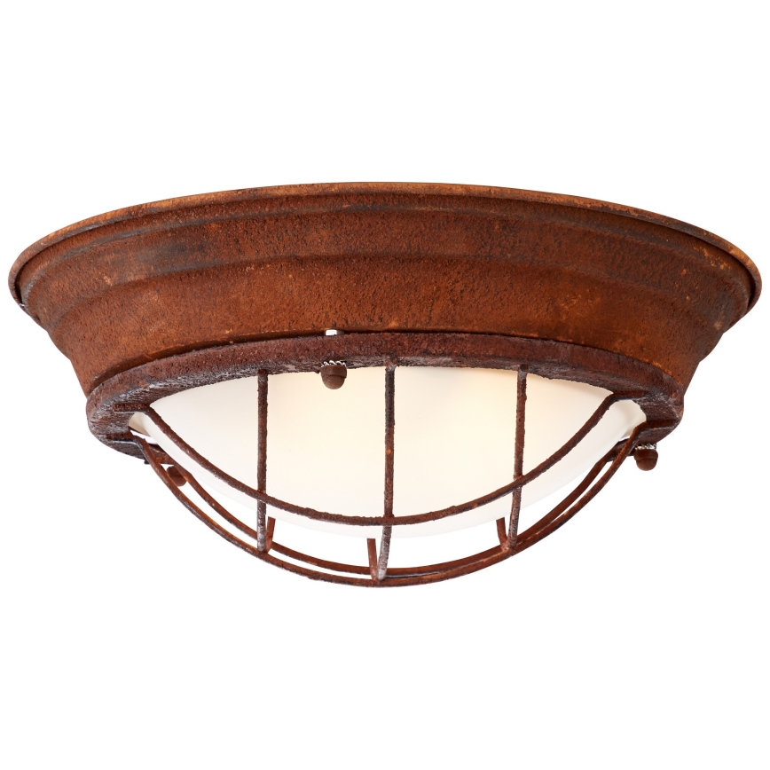 Brilliant - Lampa sufitowa TYPHOON 2xE27/30W/230V brązowa