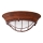 Brilliant - Lampa sufitowa TYPHOON 2xE27/30W/230V czerwona