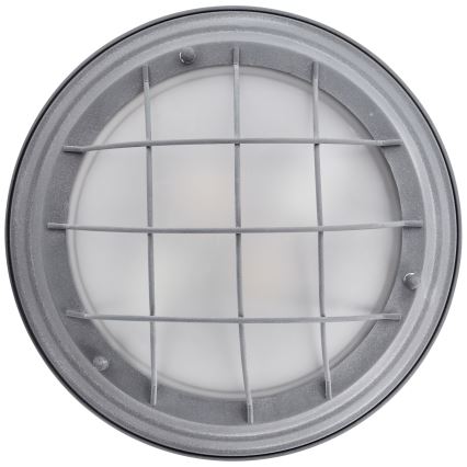 Brilliant - Lampa sufitowa TYPHOON 2xE27/30W/230V śr. 34 cm szara