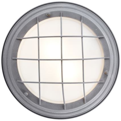Brilliant - Lampa sufitowa TYPHOON 2xE27/30W/230V śr. 34 cm szara