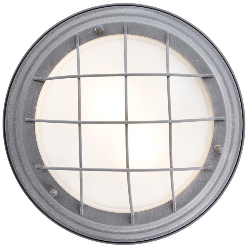 Brilliant - Lampa sufitowa TYPHOON 2xE27/30W/230V śr. 34 cm szara