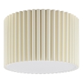 Brilliant - Lampa sufitowa VELIN 2xE27/20W/230V śr. 35 cm kremowa