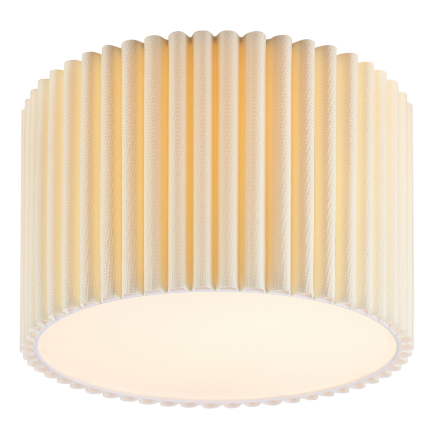 Brilliant - Lampa sufitowa VELIN 2xE27/20W/230V śr. 35 cm kremowa