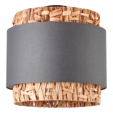 Brilliant - Lampa sufitowa WATERLILLY 2xE27/60W/230V śr. 35 cm szara