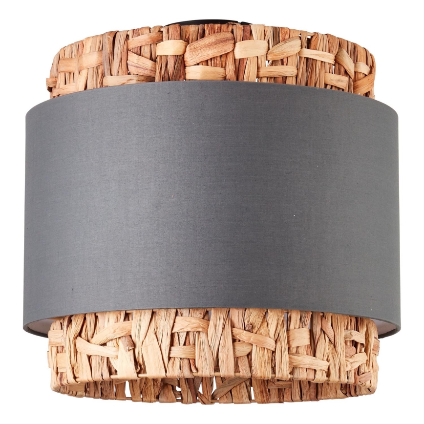 Brilliant - Lampa sufitowa WATERLILLY 2xE27/60W/230V śr. 35 cm szara