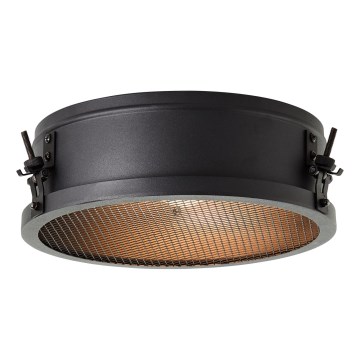 Brilliant - Lampa sufitowa ZOIS 1xE27/60W/230V o średnicy 30 cm, czarna