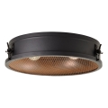 Brilliant - Lampa sufitowa ZOIS 2xE27/28W/230V śr. 42 cm czarna