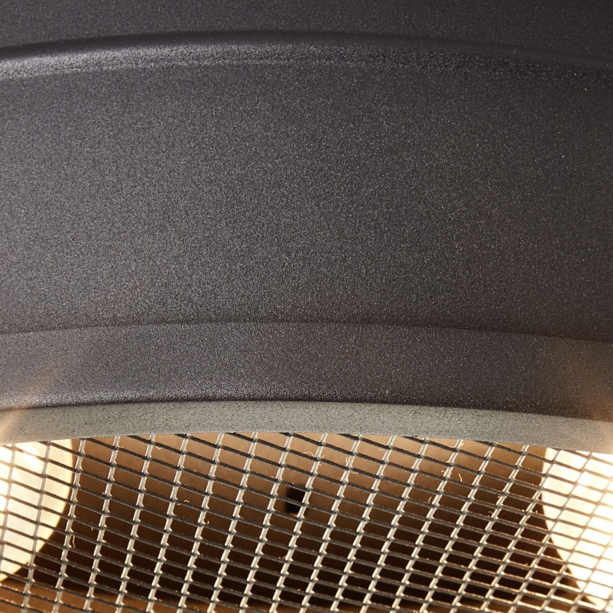 Brilliant - Lampa sufitowa ZOIS 2xE27/28W/230V śr. 42 cm czarna
